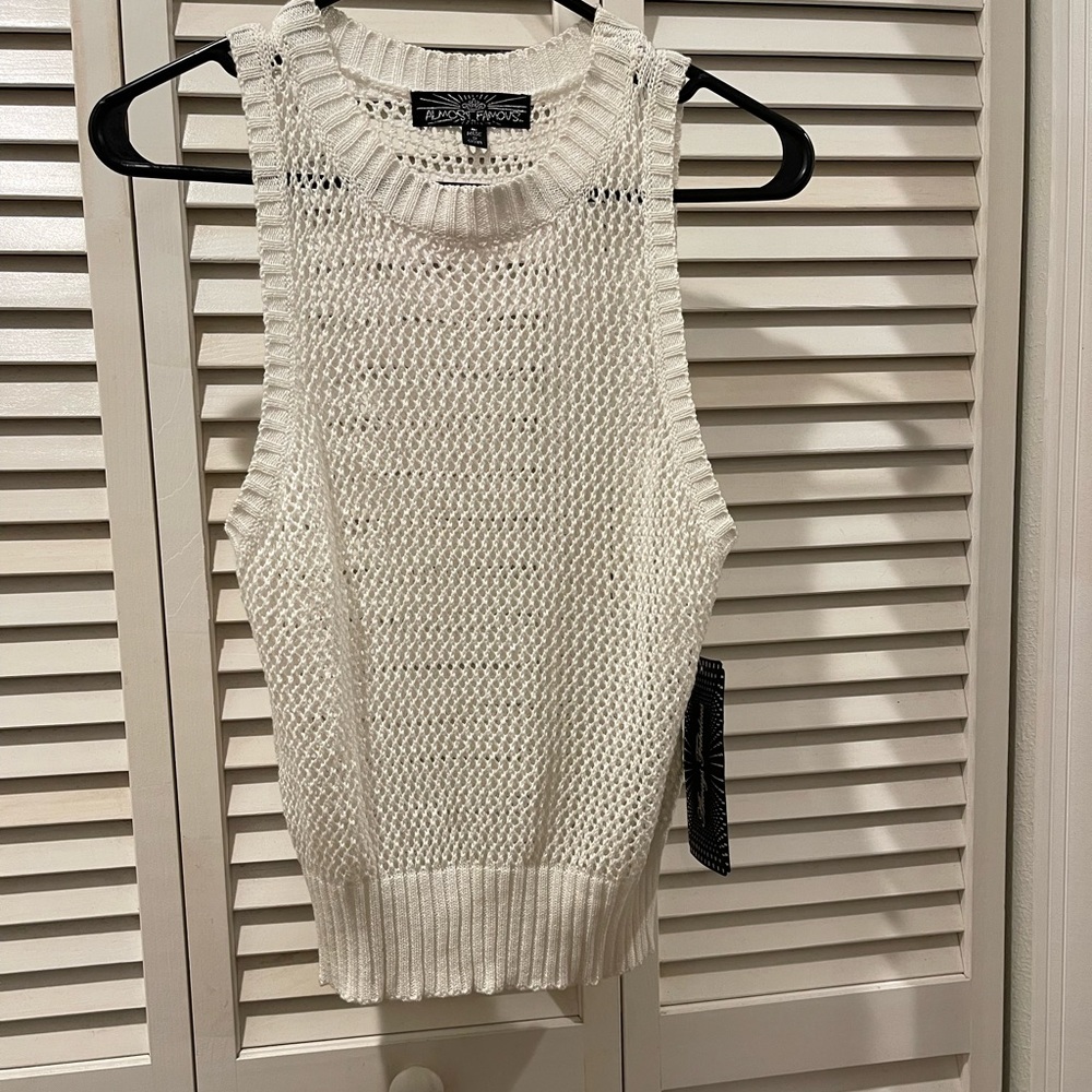 NWT Loose Net Sweater